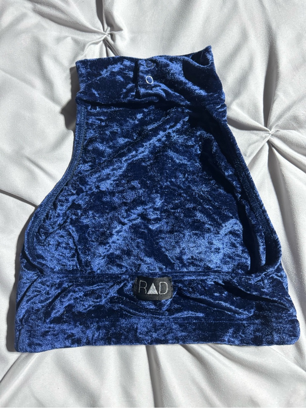 RAD Polewear Velvet Halter Top